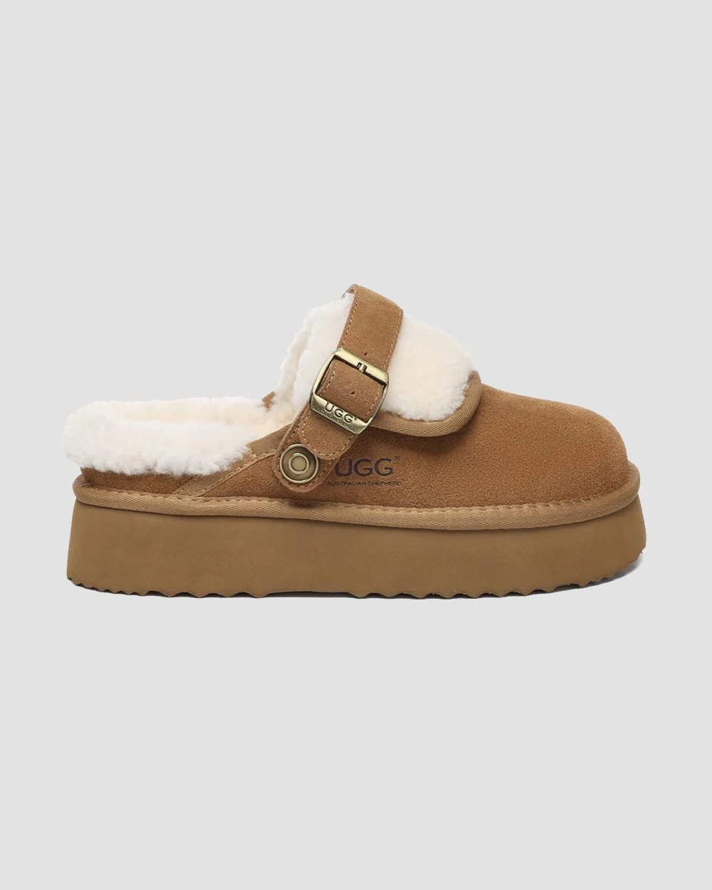 Tenley Platform Ugg Slippers - Image 4