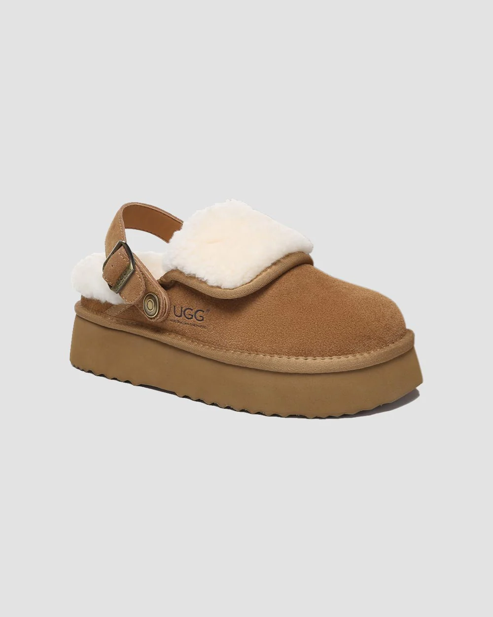 Tenley Platform Ugg Slippers - Image 6