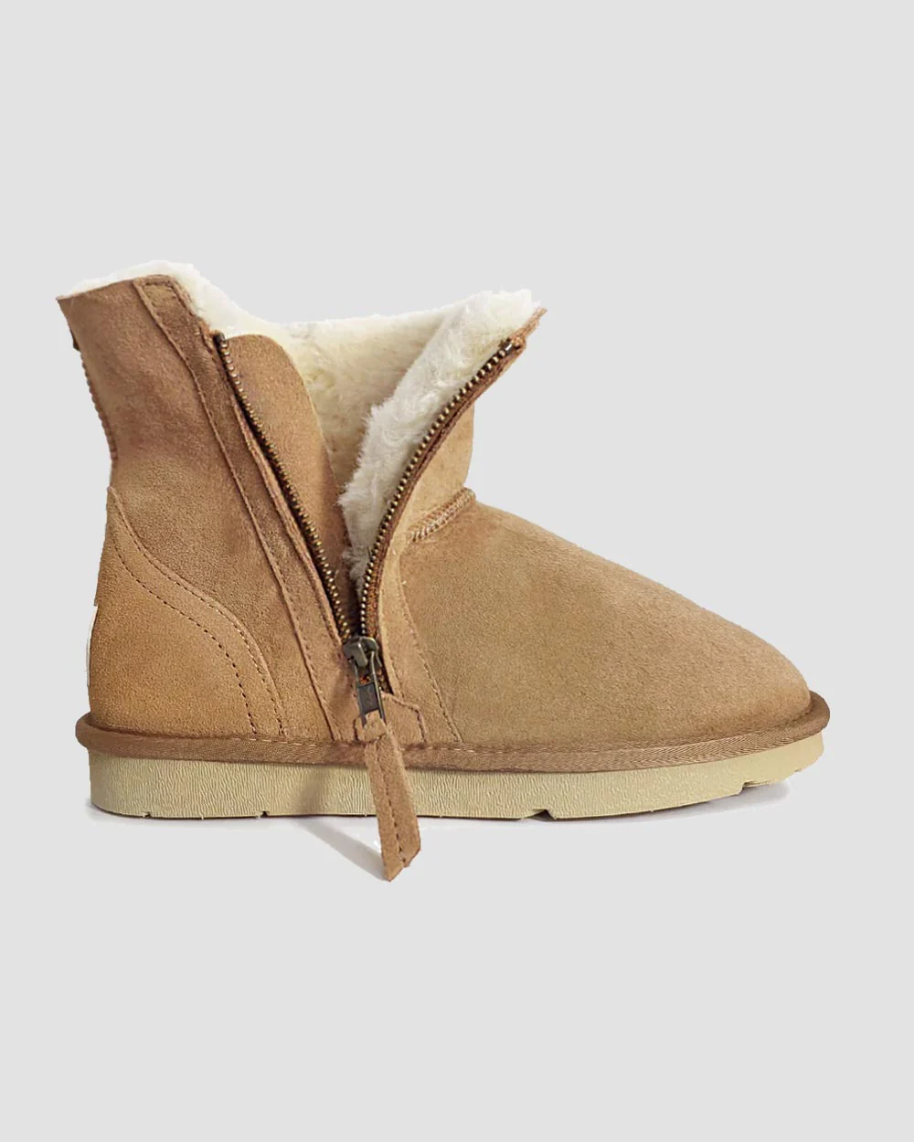 Ultra Short Zip Ugg Boots - Image 3